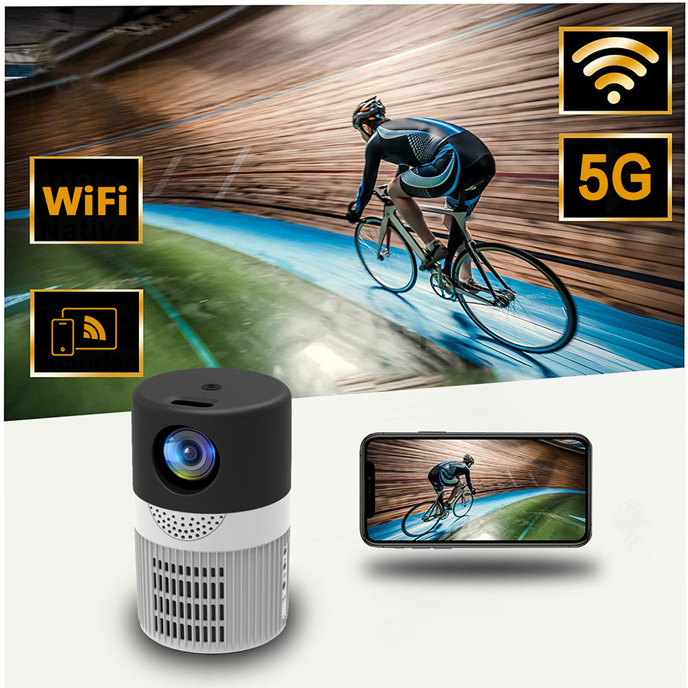 YT400 Home HD Projector 5G WIFI Connection 40 ANSI Mini Portable 480X360 Wireless Same Screen Phone Projection YT400 Home HD Projector 5G WIFI Connection 40 ANSI Mini Portable 480X360 Wireless Same Screen Phone Projection